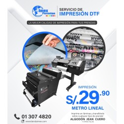 Servicio de impresión DTF en Perú